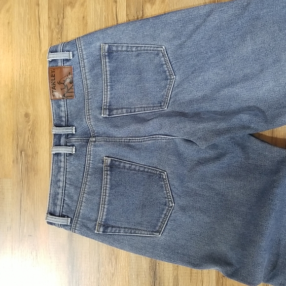 STANLEY Flannel Lined 5 Pocket Straight Leg Jeans 34 x 32 - Picture 7 of 14